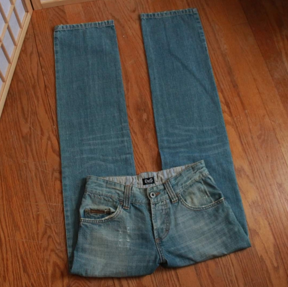 Dolce & Gabbana Embroidered Denim
